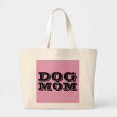 DOG MOM PINK TASSEN HANDBAGES PURSE (Voorkant)