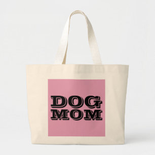 DOG MOM PINK TASSEN HANDBAGES PURSE