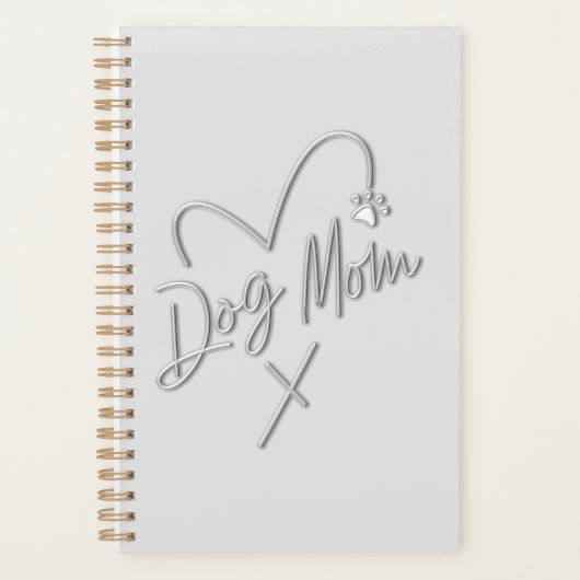 DOG MOM, SILVER HEART (Devant)