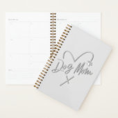 DOG MOM, SILVER HEART (Devant avec enveloppe)