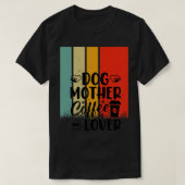 DOG MOTHER COFFE LOVER 4 T-SHIRT (Design voorkant)