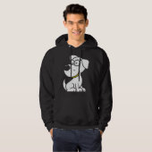 Dog Motif 1 Hoodie (Voorkant volledig)