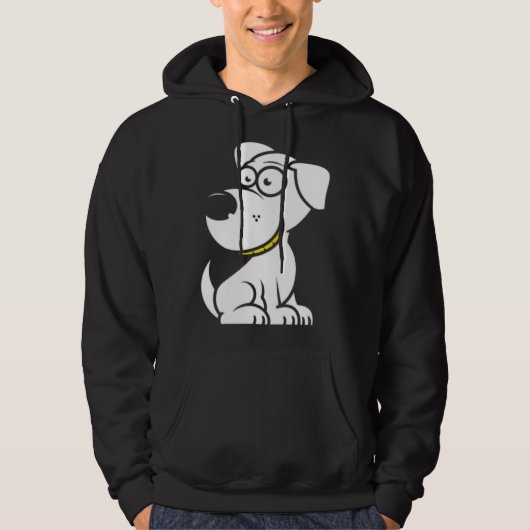 Dog Motif 1 Hoodie (Voorkant)