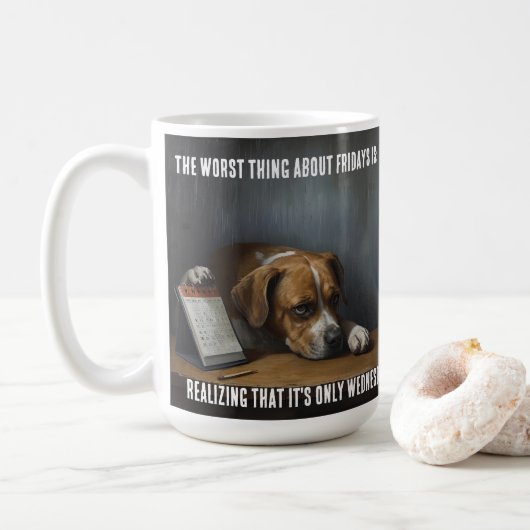 Dog Mug Koffiemok (Met donut)