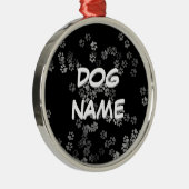 Dog Name Ornament (Rechts)