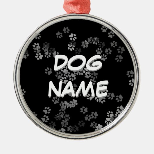 Dog Name Ornament (Voorkant)