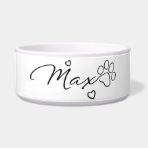 Dog names - Max Bowl