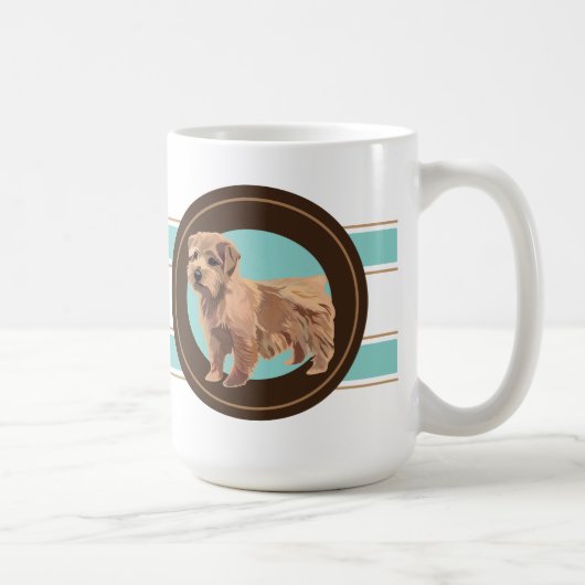 Dog Norfolk doodsbanker Koffiemok (Rechts)