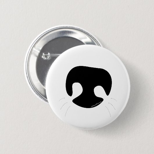 Dog Nose Button (Voorkant /achterkant)