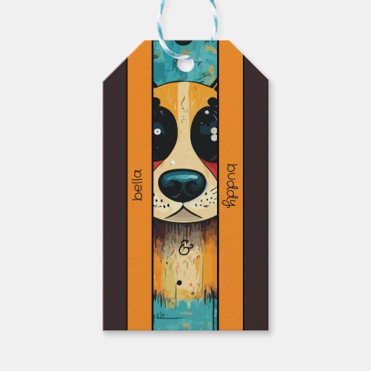 Dog Nose Cadeaulabel (Voorkant)
