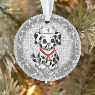 Dog Nurse Ornament