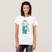 Dog Nurse T-shirt (Voorkant volledig)