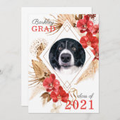 Dog Obedience Class Afstuderen Aankondiging (Voorkant / Achterkant)