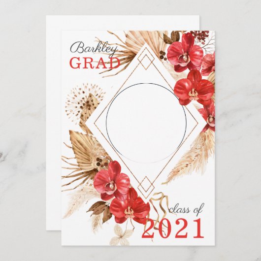 Dog Obedience Class Afstuderen Aankondiging (Voorkant / Achterkant)