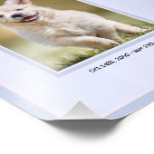 Dog of Cat Male Pet Memorial met gedicht Foto Afdruk (Hoek)