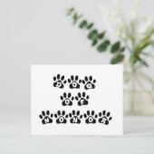 Dog of Honor Briefkaart (Staand voorkant)