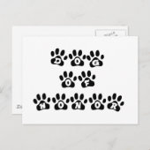 Dog of Honor Briefkaart (Voorkant / Achterkant)