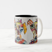 Dog of Many Colors 11oz Mug (Devant droit)