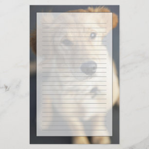 Dog omhoog briefpapier