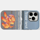 Dog on Beach Case-Mate iPhone Case (Achterkant (horizontaal))
