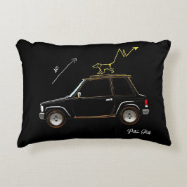 Dog on Wall Street  Accent Kussen