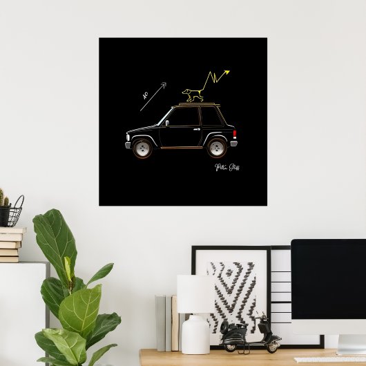 Dog on Wall Street  Poster (Thuiskantoor)