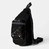 Dog on Wall Street  Sling Bag (Rechterhoek)