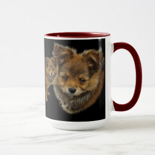 Dog-ontwerpen voor dichter- en dichter-liefhebbers mok
