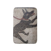 Dog op een as van Pompeii Badmat (Voorkant Verticaal)