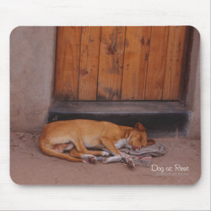 Dog op Rest Mousepad Muismat
