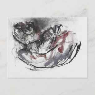 Dog Otter Briefkaart