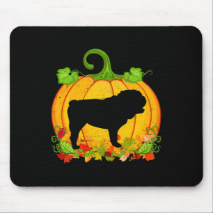 Dog Owner Halloween Costume English Bulldog Muismat