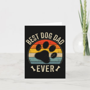 Dog pa ooit  voor retro vaders dag geboorte kaart