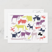 Dog Pack Briefkaart (Voorkant / Achterkant)