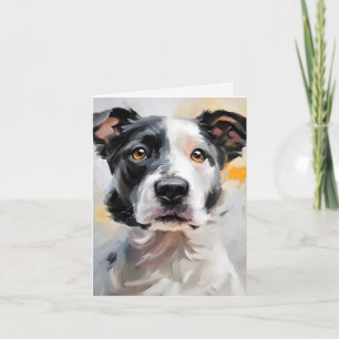Dog Painting Notitiekaartje