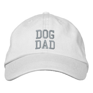 Dog Pap grijs wit hondenliefhebber cool Geborduurde Pet