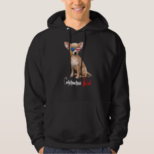 Dog Papa Puppy Dad Chihuahua Hoodie