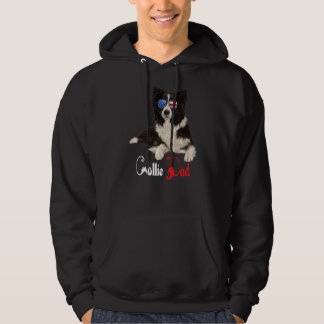 Dog Papa Puppy Dad Collie Hoodie