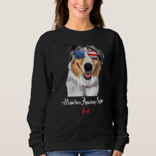 Dog Papa Puppy Dad Miniature American Shepherd Trui