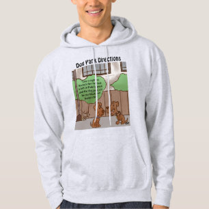 Dog Park Directions Sweat - shirt à capuche mascul
