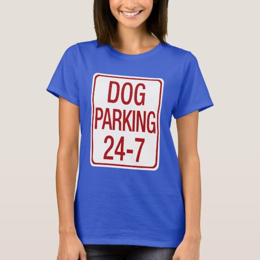 Dog Parking T-shirt (Voorkant)