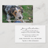 Dog pathos petsaat visitekaartje (Voorkant / Achterkant)