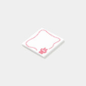 Dog Paw Heart Post-it Notes (Schuin)