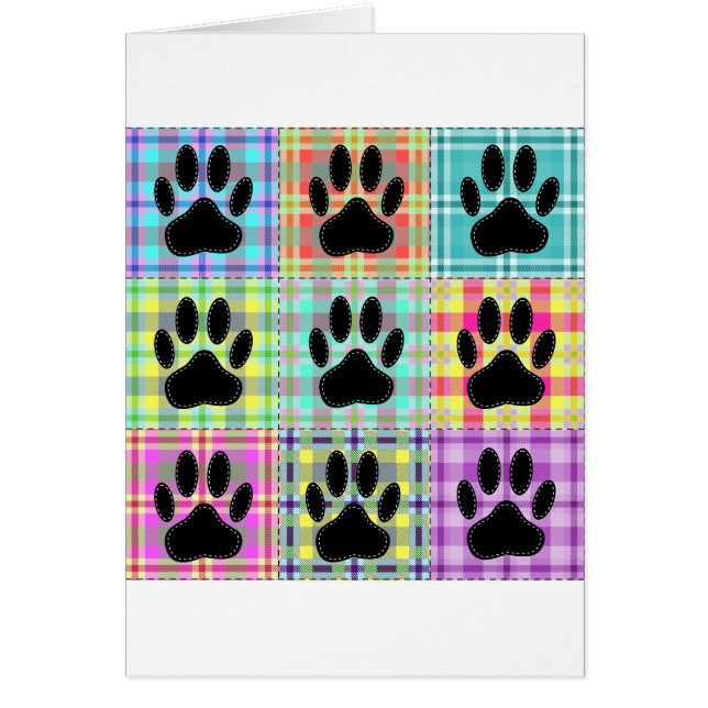 Dog Paw Pattern Quilt (Voorkant)
