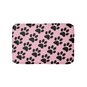Dog Paw Print Pattern Badmat
