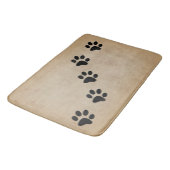 DOG PAW PRINTS BADMAT (Gekanteld)