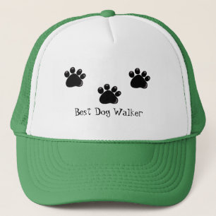 Dog Paw Prints, Dog Walker Trucker Pet