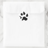 Dog Paw Ster Sticker (Tas)