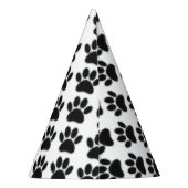 Dog Paw-tekening Feesthoedjes (Achterkant)