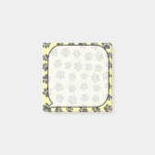 Dog Paw Tracks Speech Bubble Post-it® Notes (Voorkant)